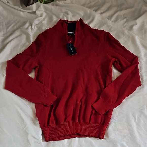 Club Room Bold Red Knitwear - Picture 1 of 14